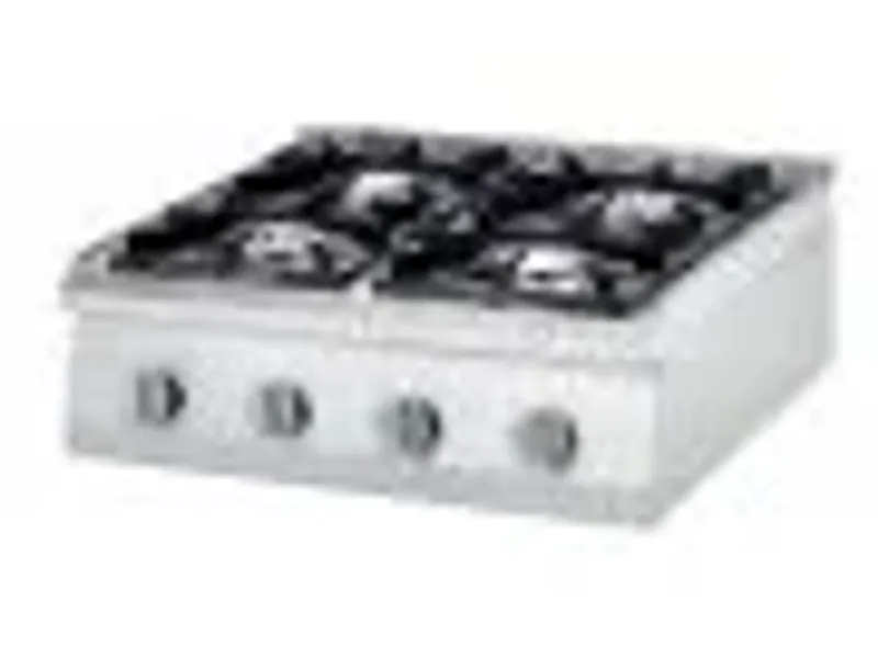 Fogão a gás de Bancada 4 queimadores 2X5+2X7 KW