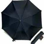 Parapluie Grand Format Résistant Parapluie Grand Format 108cm - Résistant Vent 16 Nervures - Poignée Bois - Automatique Parapluie 2 Personnes 5