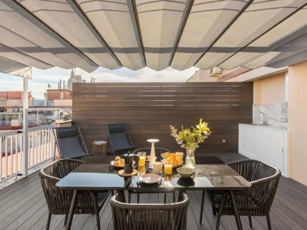 Espectacular ático con vistas a Sagrada Familia