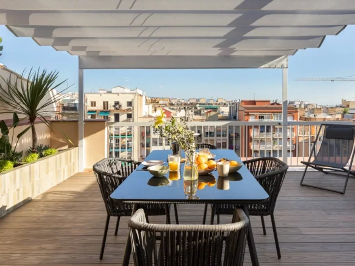 Espectacular ático con vistas a Sagrada Familia