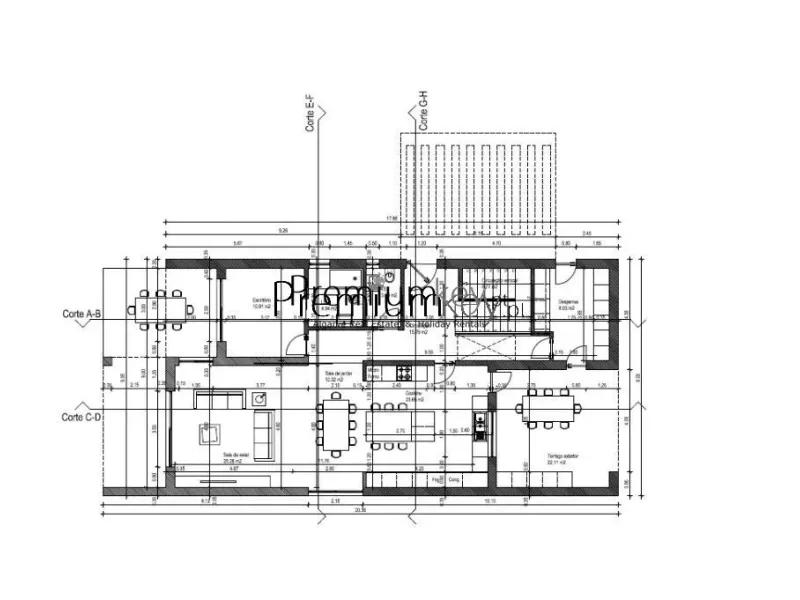 Terreno Urbano para construção de 8 moradias isoladas em Albufeira
