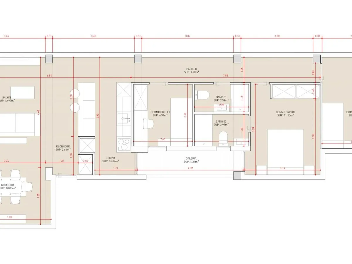 Piso con reforma integral en Arrancapins.
