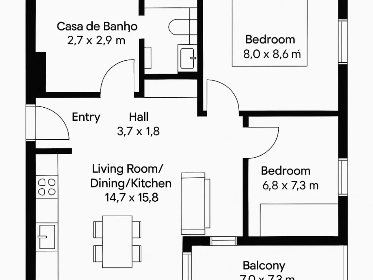 Acolhedor T1 na Sobreda em excelente estado de conservação e localização privilegiada