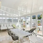 Impressive three bedroom, south facing duplex penthouse in the well-known and gated community Marbella Real 3