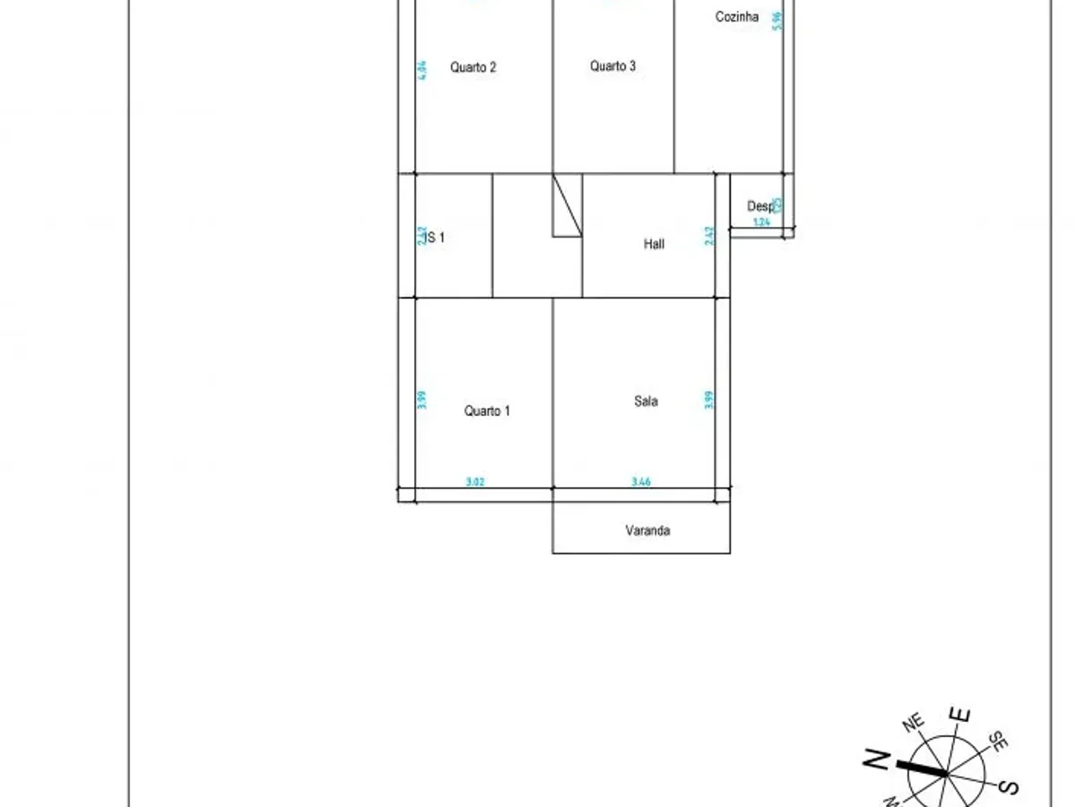 Apartamento T3 para venda, Castelo Branco