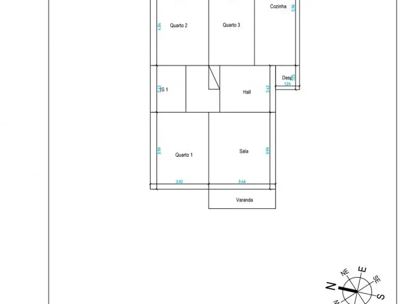 Apartamento T3 para venda, Castelo Branco
