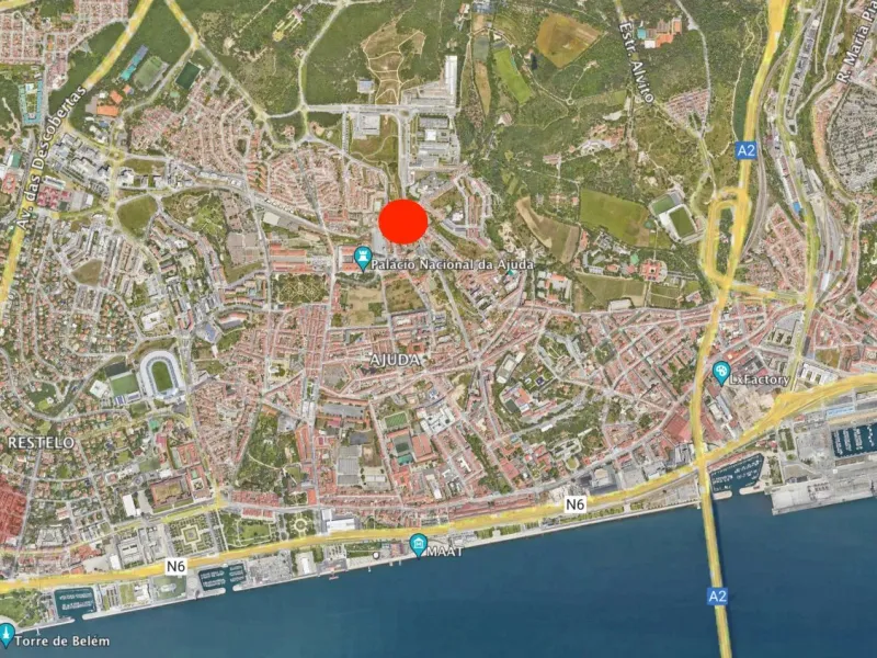 Terreno na Ajuda com Projeto - Pólo Universitário