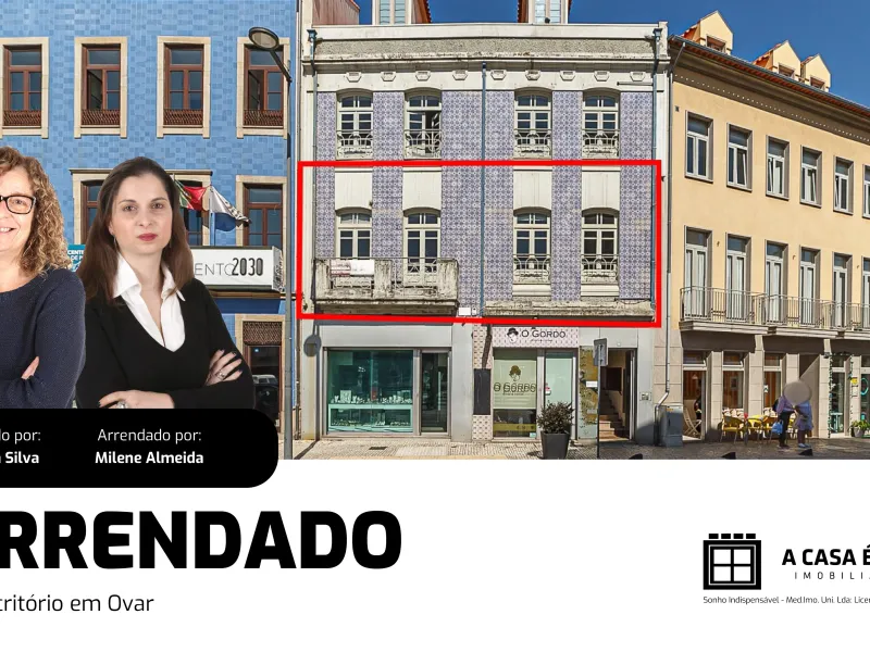 Escritório no coração da cidade de Ovar