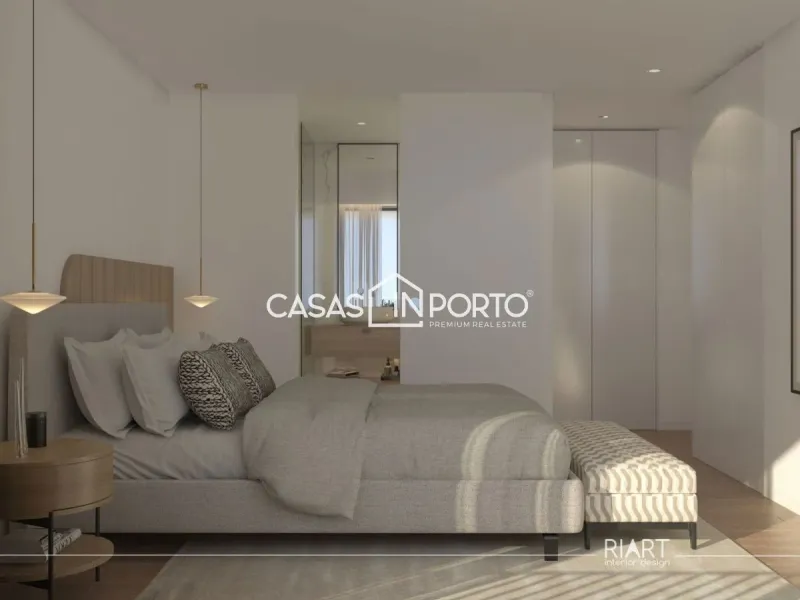 T2 Último Piso com varanda - Matosinhos Sul