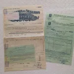 Documentos antigos - Apólices de Seguros antigas 3