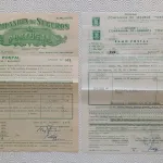 Documentos antigos - Apólices de Seguros antigas 5