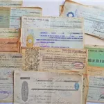 Documentos antigos - Apólices de Seguros antigas 6