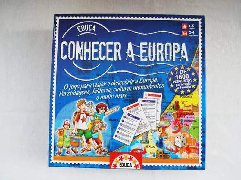 Jogo Conhecer a Europa 