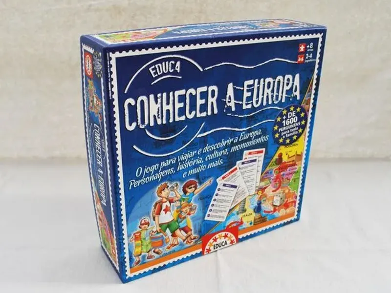 Jogo Conhecer a Europa 