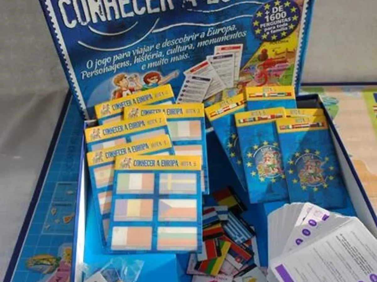 Jogo Conhecer a Europa 