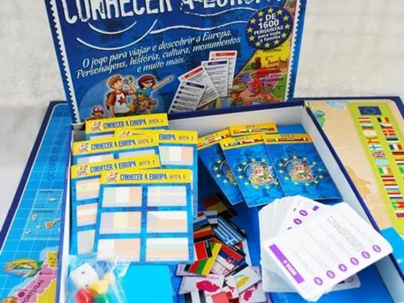 Jogo Conhecer a Europa 