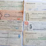 Documentos antigos – Letras bancárias antigas  3