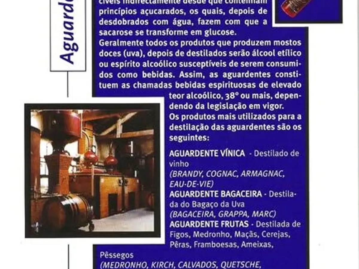 Manual de bolso dos produtos da marca Seagram 