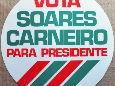 Cartaz redondo Soares Carneiro 1980 