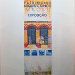 Cartaz Exposição Património Arquitectónico Macau 2