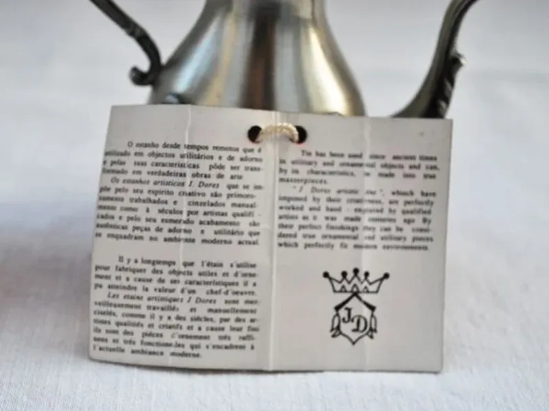 2 miniaturas em estanho 