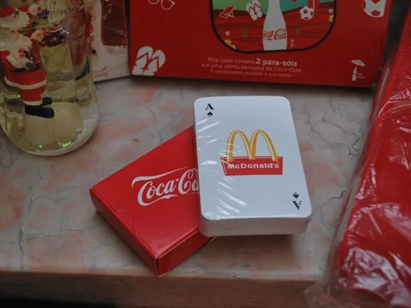 Artigos publicitários/merchandising da Coca-Cola