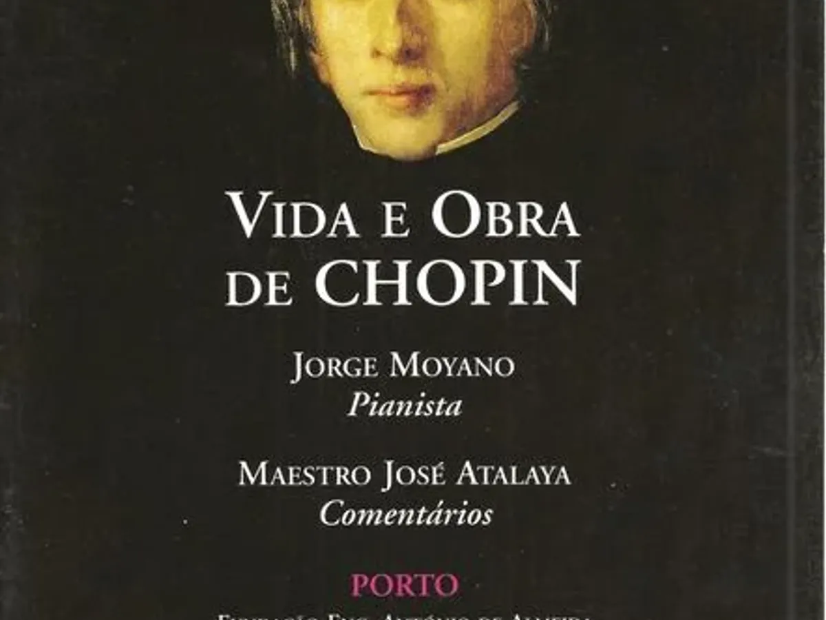 Brochura Vida e Obra de Chopin de 1999 
