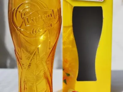 Copo Lipton Ice Tea amarelo 