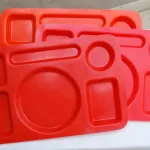 3 tabuleiros para servir refeições  3