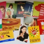 Postais publicitários dos anos 90  1