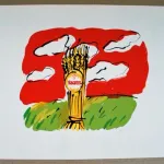 Serigrafia Sagres de 1995 Original  1