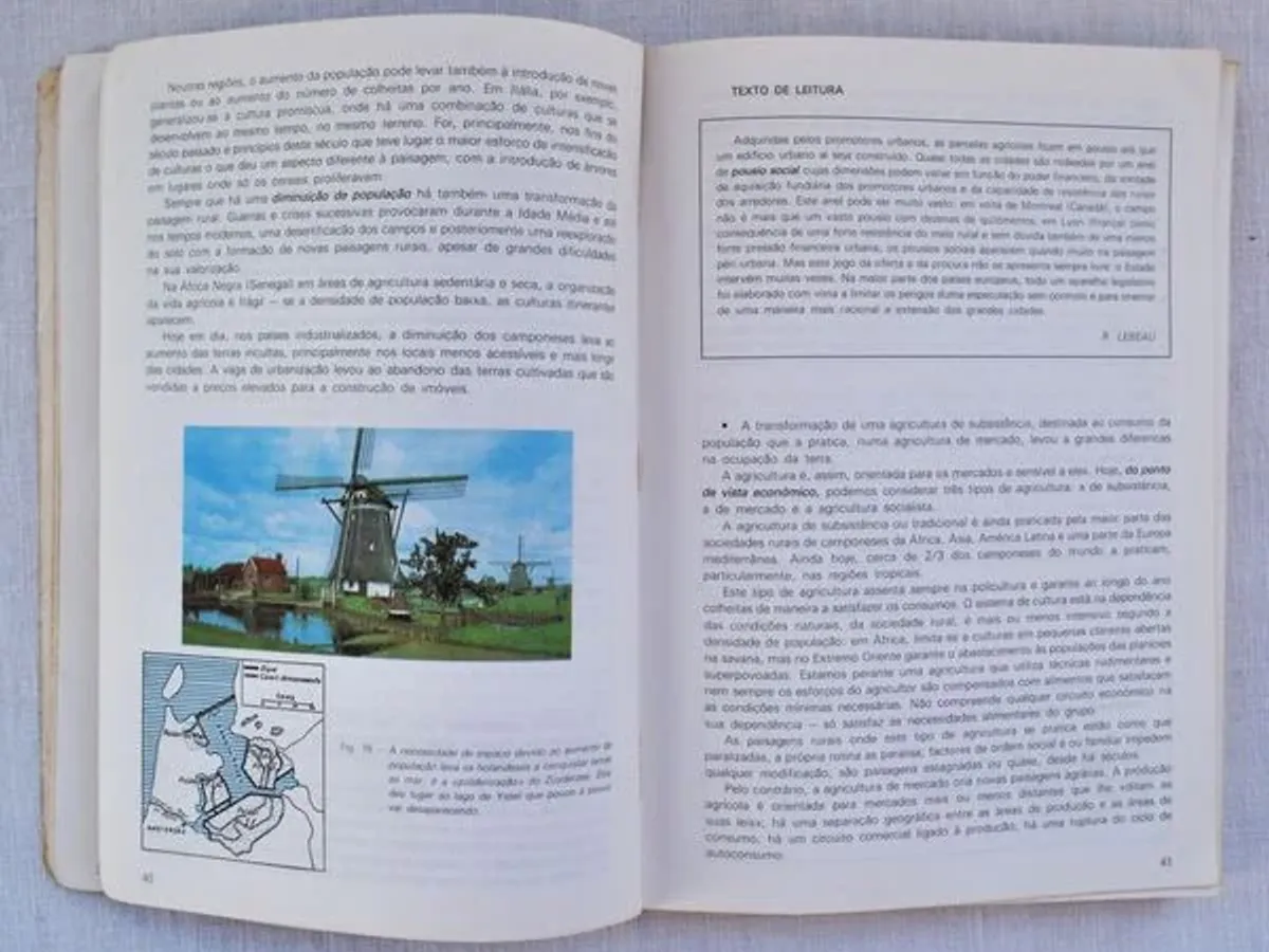 Introdução à Geografia Humana 12º ano – 1983 