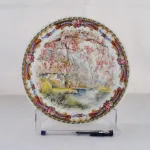 Prato decorativo em porcelana de Limoges  2