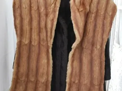 Estola em pele verdadeira 