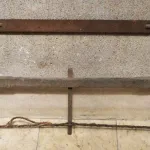 Serrote antigo de carpinteiro ou de 2 pessoas 2