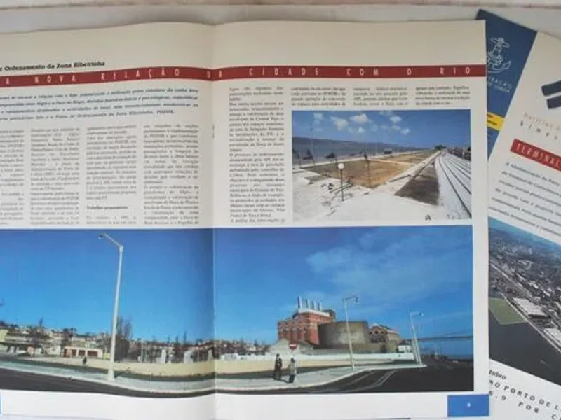 4 ex da publicação Duas Margens – Porto de Lisboa