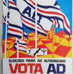 Cartaz político / propaganda AD Eleições 1979 2