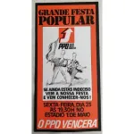 Cartaz político PPD Grande festa popular 1976 1