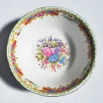 Limoges - Guarda-jóias, taça e pequeno prato 6