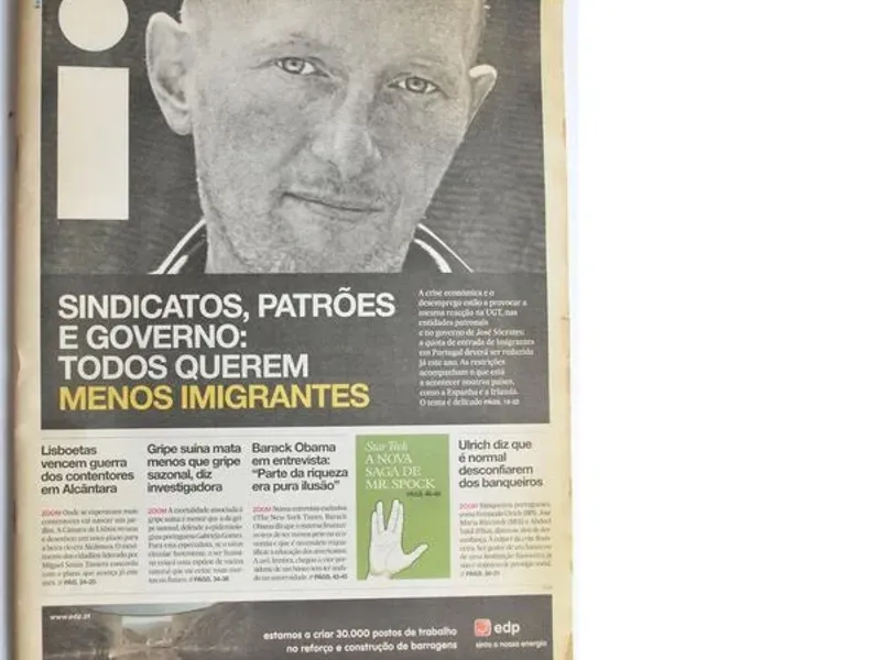 Número 1 do Jornal I de 7 de Maio 2009