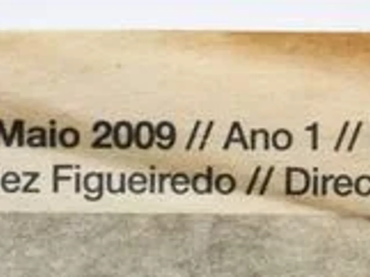 Número 1 do Jornal I de 7 de Maio 2009