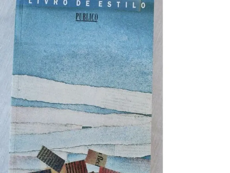 Livro de estilo do jornal Público – 1ª edição 1998