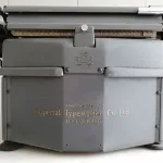 Máquina de escrever IMPERIAL 65 vintage typewriter 5