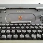 Máquina de escrever IMPERIAL 65 vintage typewriter 8