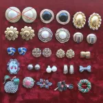 Brincos e Alfinetes dos anos 70 – 80 – 90 1