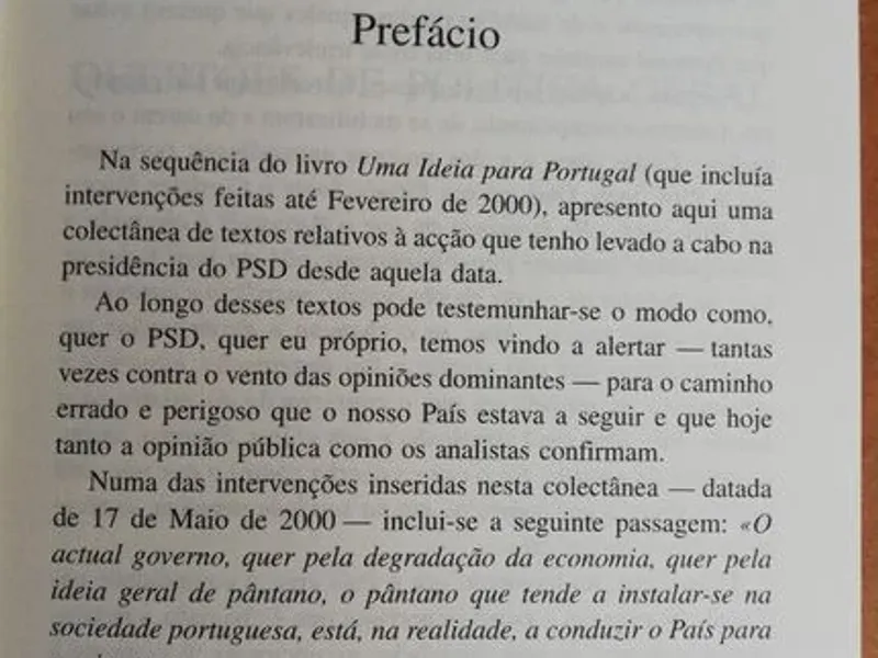 Durão Barroso - mudar de modelo