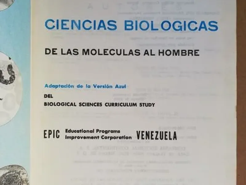 Ciencias Biologicas - De las Moléculas al Hombre