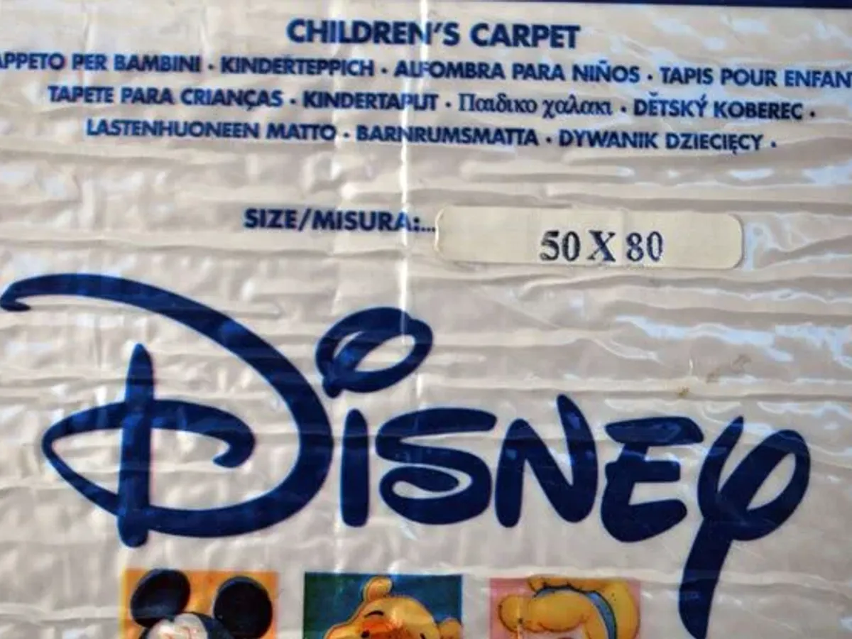 Tapete Pluto da Disney para crianças 