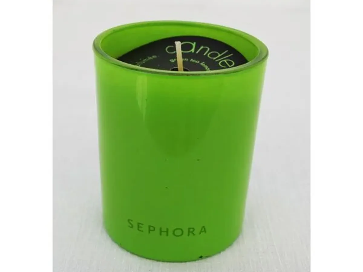 Vela ambientadora Sephora – chá verde limão 