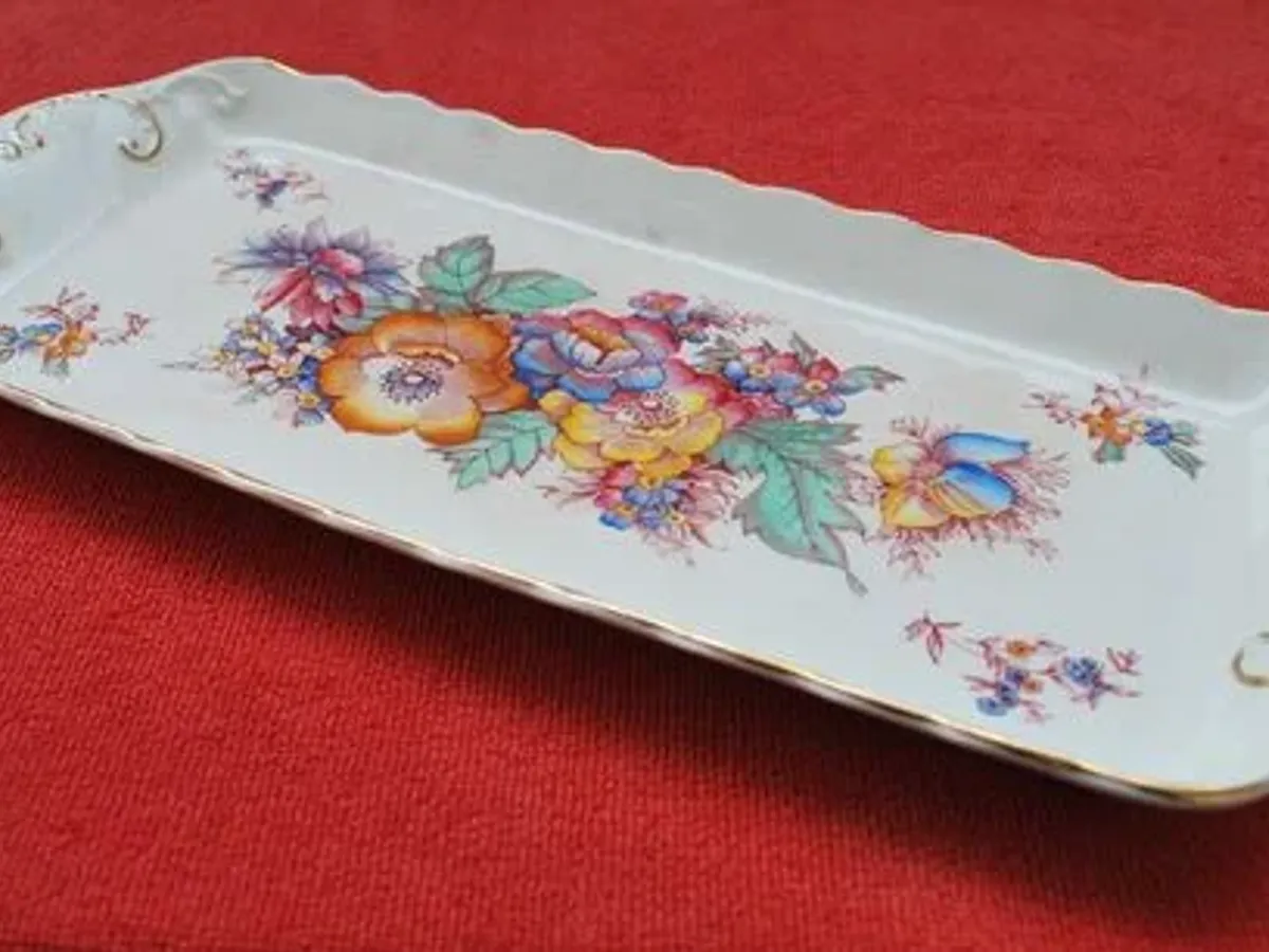 Torteira de porcelana Crown Devon Field